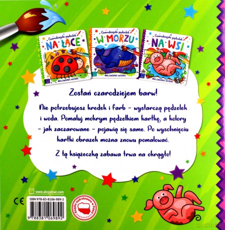 Czarodziejski pędzelek. Na wsi. Malowanka wodna [KSIĄŻKA]