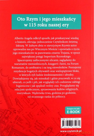Jeden dzień w starożytnym Rzymie. Życie powszednie, sekrety i ciekawostki - Alberto Angela [KSIĄŻKA]