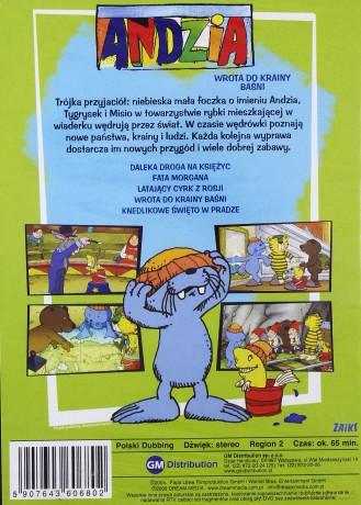 Andzia - Wrota do krainy baśni [DVD]