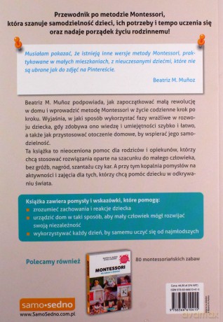Montessori. Wychowanie dziecka w wieku 0-6 lat - Beatriz M. Munoz [KSIĄŻKA]