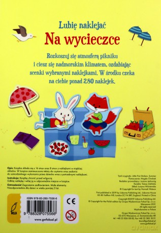 Na wycieczce. Lubię naklejać - Hannah Watson [KSIĄŻKA]
