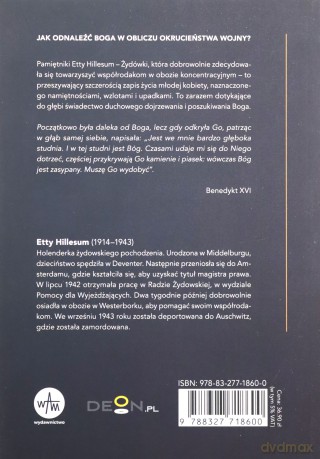 Przerwane życie. Pamiętnik Etty Hillesum 1941-1943 - Etty Hillesum [KSIĄŻKA]