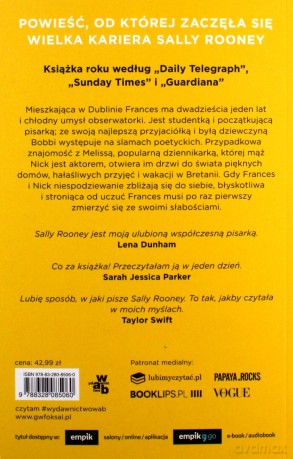 Rozmowy z przyjaciółmi - Sally Rooney [KSIĄŻKA]