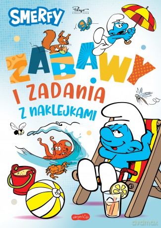 Smerfy. Zabawy i zadania z naklejkami - Marta Stochmiałek [KSIĄŻKA]