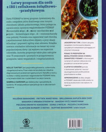 Stop zespołowi jelita drażliwego! Dieta FODMAP - Mollie Tunitsky [KSIĄŻKA]