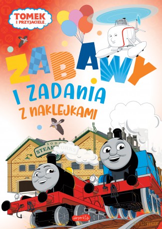 Tomek i przyjaciele. Zabawy i zadania z naklejkami - Beata Żmichowska [KSIĄŻKA]
