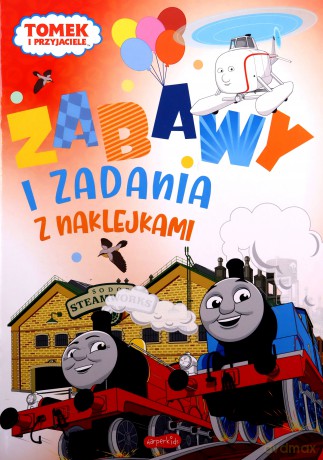 Tomek i przyjaciele. Zabawy i zadania z naklejkami - Beata Żmichowska [KSIĄŻKA]
