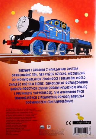 Tomek i przyjaciele. Zabawy i zadania z naklejkami - Beata Żmichowska [KSIĄŻKA]