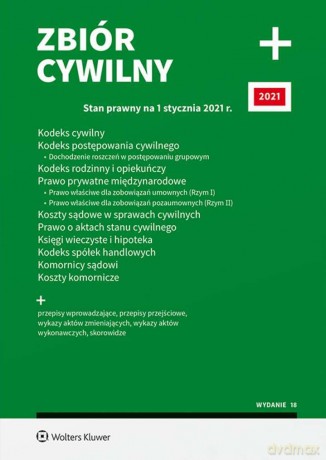 Zbiór cywilny PLUS 2021 [KSIĄŻKA]