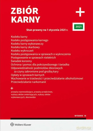 Zbiór karny PLUS 2021 [KSIĄŻKA]