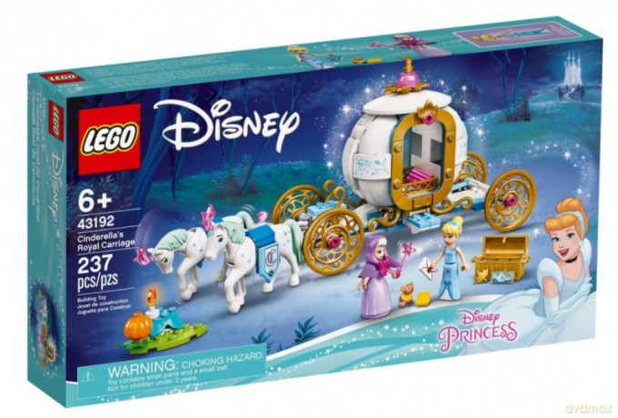 LEGO Disney Princess 43192 Królewski powóz Kopciuszka [KLOCKI]
