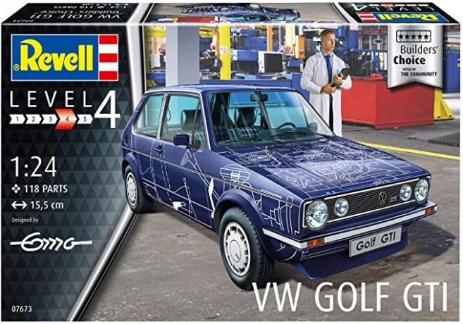 Model do sklejania VW Golf GTI Builders Choice