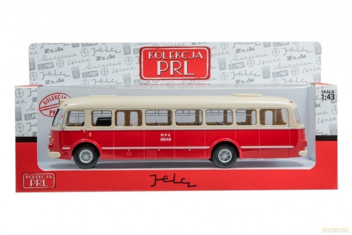 Pojazd PRL Jelcz 272 Mex 1:43 Autobus niebieski