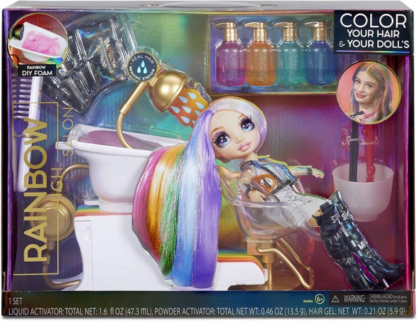 Zestaw Rainbow High Salon Playset