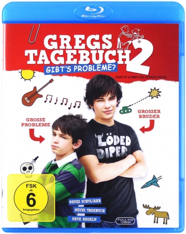 Diary of a Wimpy Kid: Rodrick Rules (Dziennik cwaniaczka 2) [Blu-Ray]