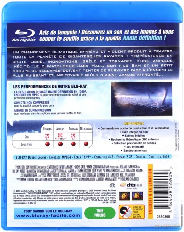 The Day After Tomorrow (Pojutrze) [Blu-Ray]