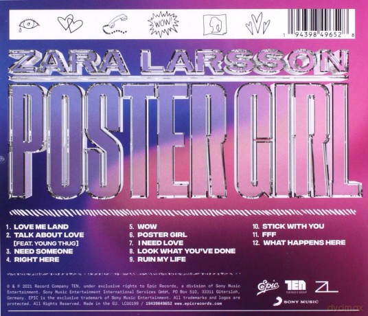 Zara Larsson: Poster Girl [CD]
