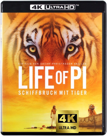 Life of Pi (Życie Pi) [Blu-Ray 4K]+[Blu-Ray]