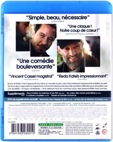 Hors normes (Nadzwyczajni) [Blu-Ray]