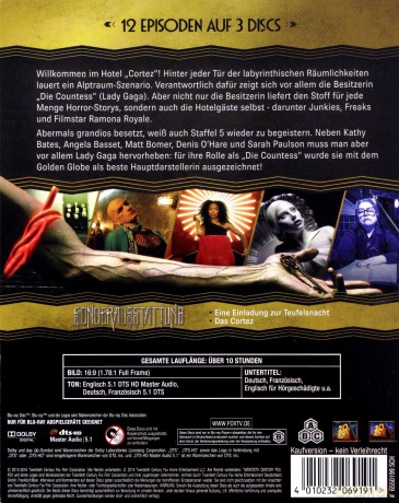 American Horror Story Season 5 [3xBlu-Ray]