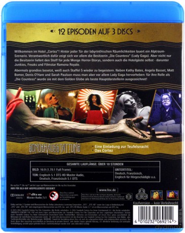 American Horror Story Season 5 [3xBlu-Ray]
