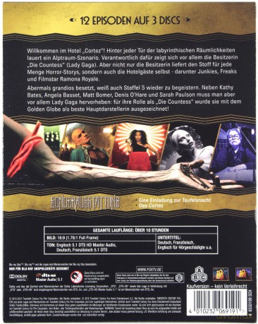 American Horror Story Season 5 [3xBlu-Ray]