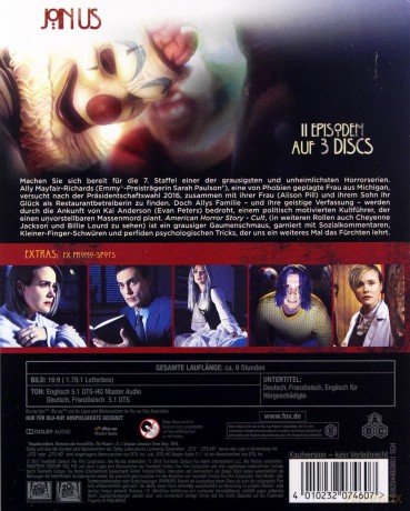 American Horror Story Season 7 [3xBlu-Ray]