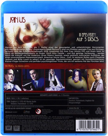 American Horror Story Season 7 [3xBlu-Ray]