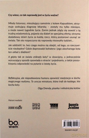 A gdyby tak ze świata zniknęły koty? - Genki Kawamura [KSIĄŻKA]