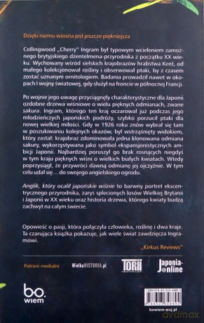 Anglik, który ocalił japońskie wiśnie - Naoko Abe [KSIĄŻKA]
