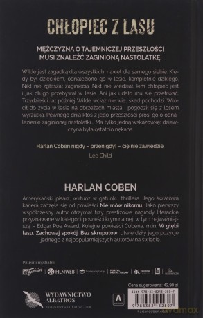 Chłopiec z lasu - Harlan Coben [KSIĄŻKA]