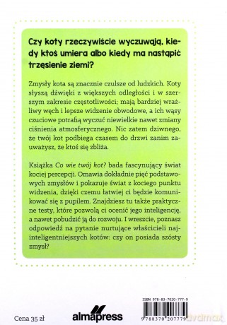 Co wie Twój kot? Poznaj sposób rozumienia świata przez koty - Sally Morgan [KSIĄŻKA]