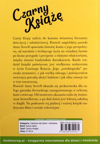 Czarny Książę - Anna Sewell [KSIĄŻKA]