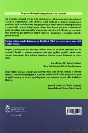 Diagnoza psychiatryczna (wyd.2, zgodne z DSM-5) - James Morrison [KSIĄŻKA]