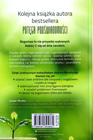 Możesz być bogaty - Joseph Murphy [KSIĄŻKA]