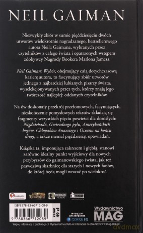 Neil Gaiman. Utwory wybrane - Neil Gaiman [KSIĄŻKA]
