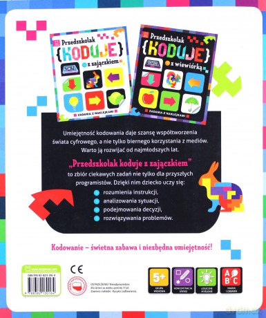 Przedszkolak koduje z zajączkiem - Weronika Adamska [KSIĄŻKA]