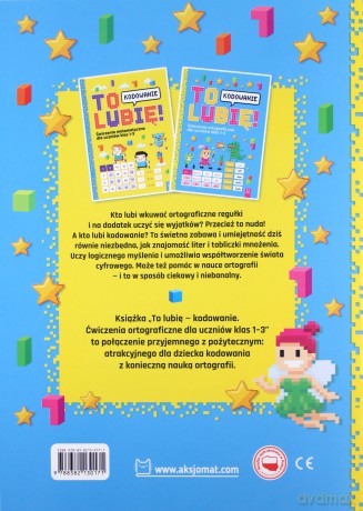 To lubię - kodowanie. Ćwiczenia ortograficzne dla uczniów klas 1-3 - Weronika Adamska [KSIĄŻKA]