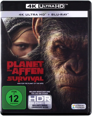 Wojna o planetę małp [Blu-Ray 4K]+[Blu-Ray]