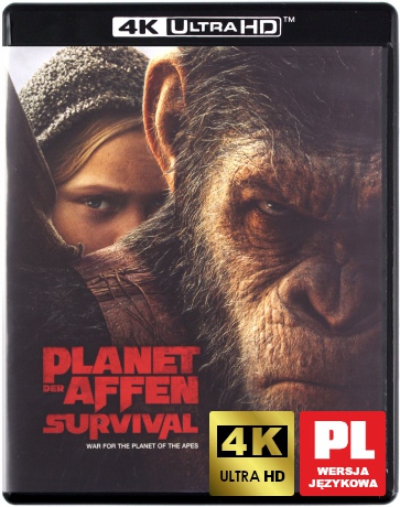 Wojna o planetę małp [Blu-Ray 4K]+[Blu-Ray]