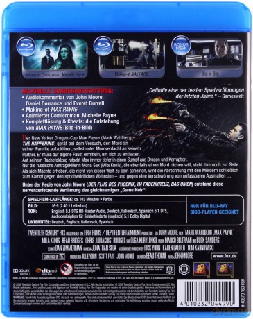 Max Payne [Blu-Ray]