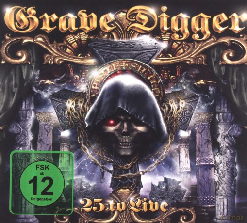 Grave Digger: 25 To Live (digipack) [DVD]+[2CD]