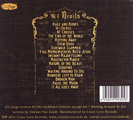 Goddamn Gallows: 7 Devils [CD]