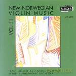 Frantisek Veselka, Milena Dratvova, BERGEN PHILHARMONIC ORCHESTRA: NEW NORWEGIAN VIOLIN MUSIC VOL 3 [CD]