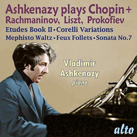 Vladimir Ashkenazy: Ashkenazy Plays Chopin. Rachmaninov. Liszt. & Prokofiev [CD]