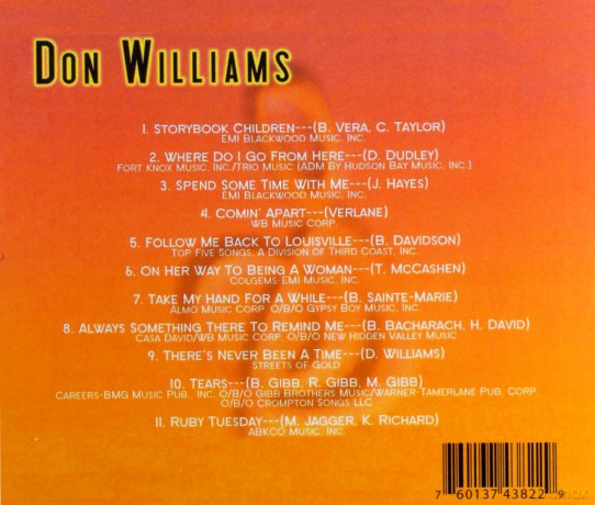 Don Williams: At His Best [CD]