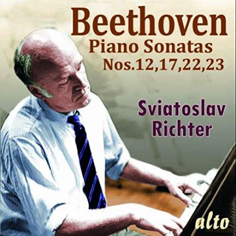 Sviatoslav Richter: Beethoven Piano Sons 12 Funeral. 17 tempest. 22. 23 Appassionata [CD]