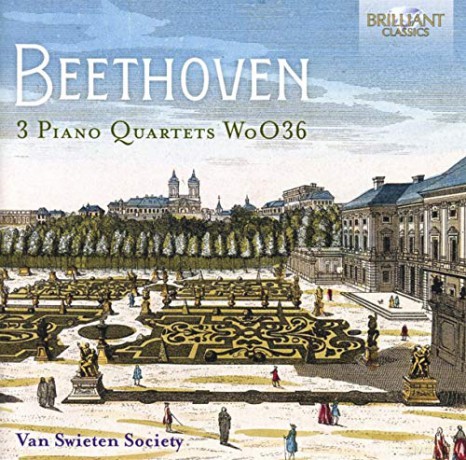 Van Swieten Society: Beethoven: 3 Piano Quartets Woo36 [CD]