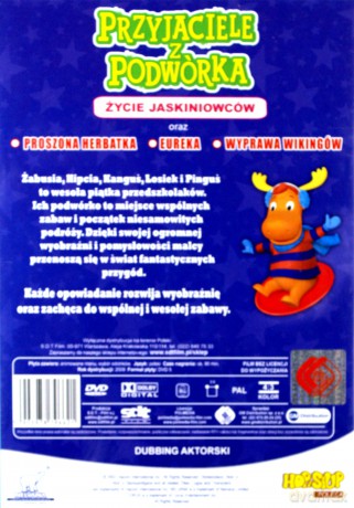 Przyjaciele z Podwórka - Życie Jaskiniowców [DVD] (Podwórkowcy)