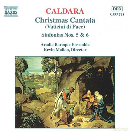 Aradia Baroque Ensemblemallon: Caldarachristmas Cantatasinfonias 56 [CD]